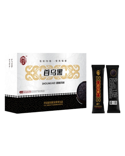 首烏黑固體飲料